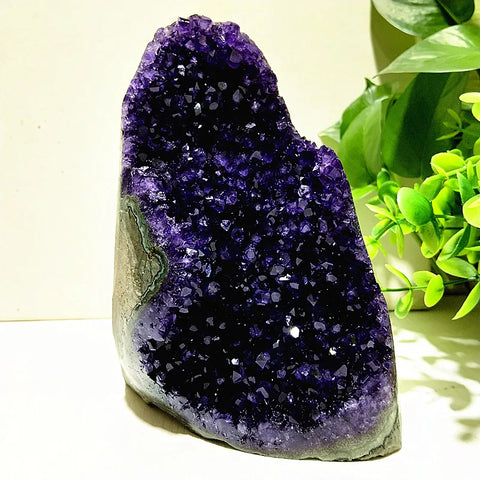 Purple Amethyst Geode Quartz-ToShay.org
