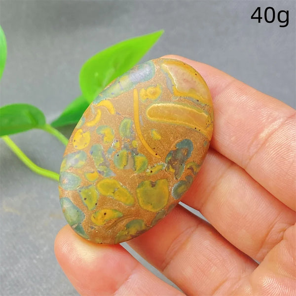 Green Rainforest Palm Stone-ToShay.org