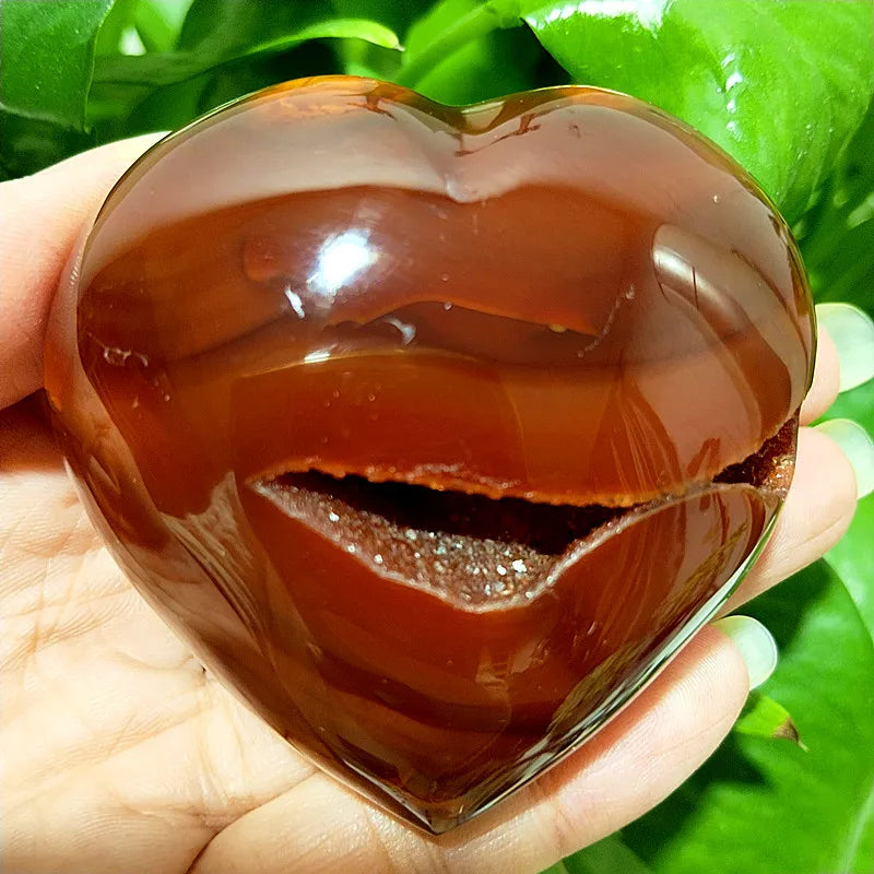 Red Agate Heart-ToShay.org