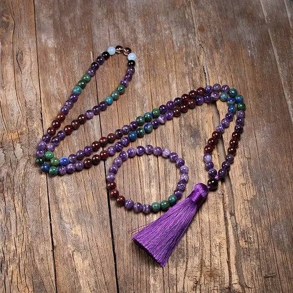 Mixed Crystal Mala Bracelets-ToShay.org
