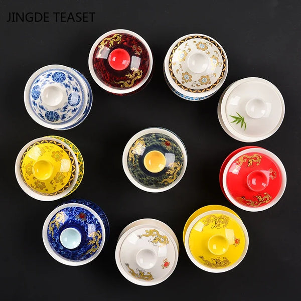 Gaiwan Ceramic Tea Bowl-ToShay.org