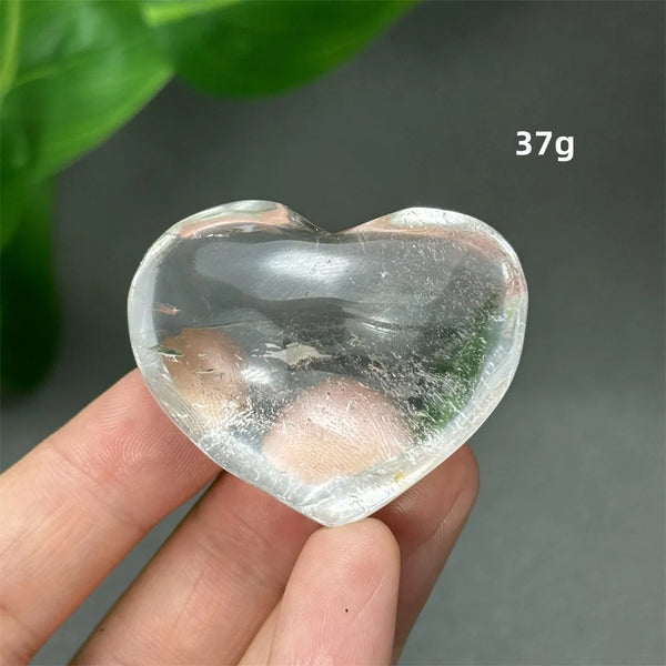 Clear Crystal Heart-ToShay.org