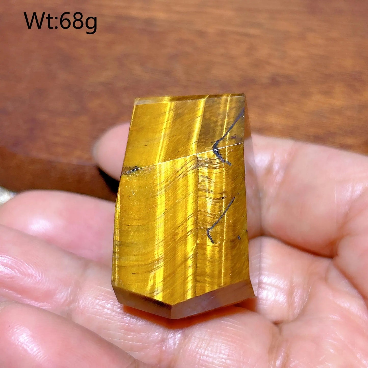 Yellow Blue Flash Tiger Eye-ToShay.org