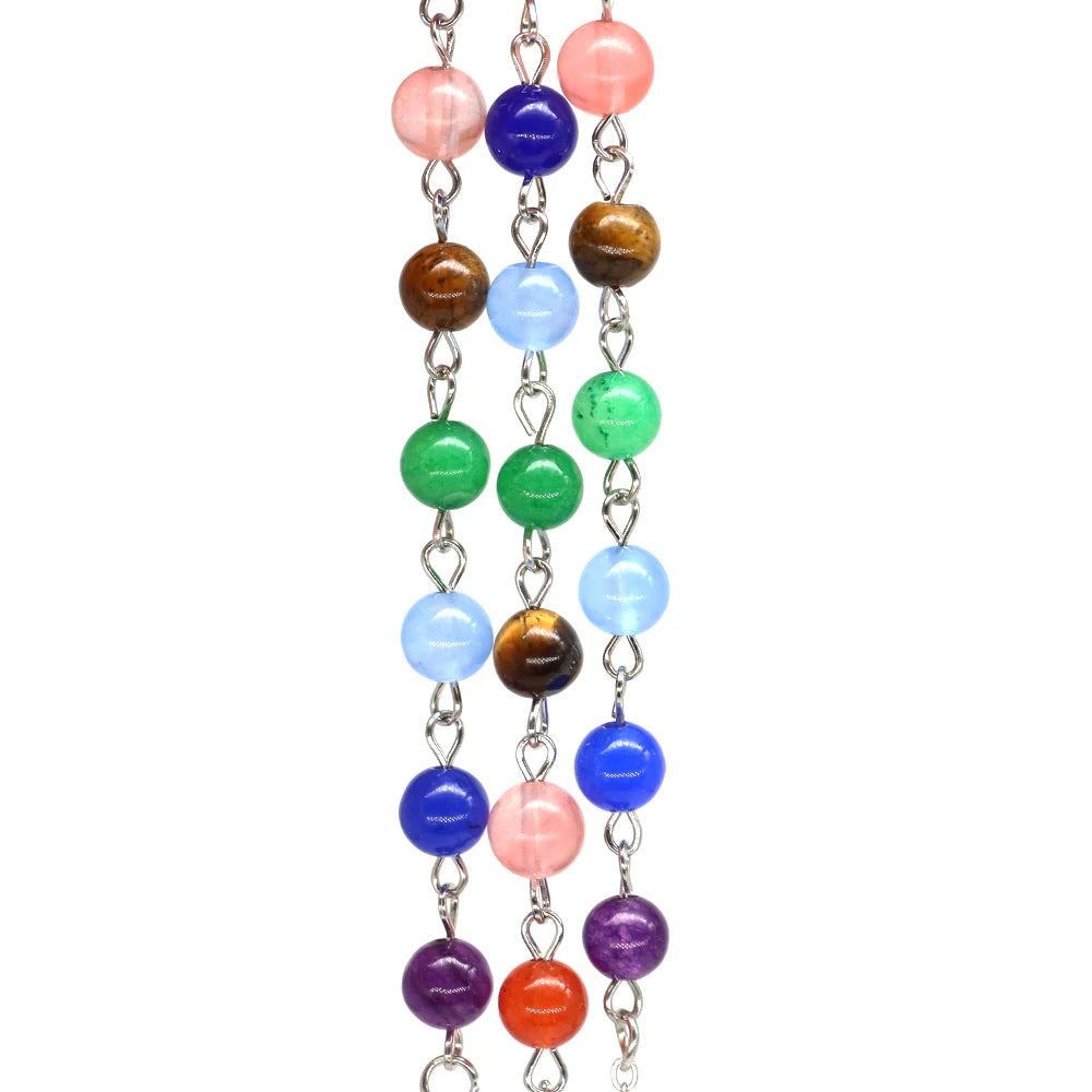 Chakra Bead Pendulum Chain-ToShay.org