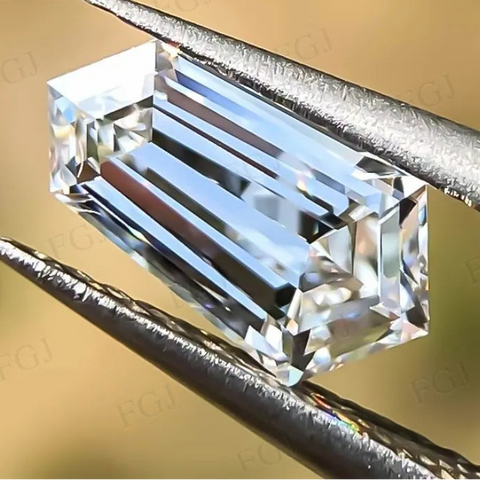 Clear Faceted Diamond-ToShay.org