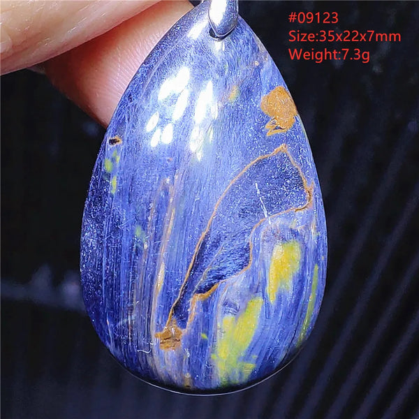 Blue Pietersite Pendant-ToShay.org
