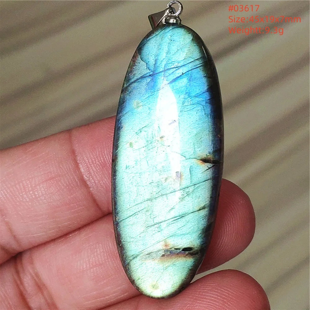 Blue Purple Labradorite Pendant-ToShay.org