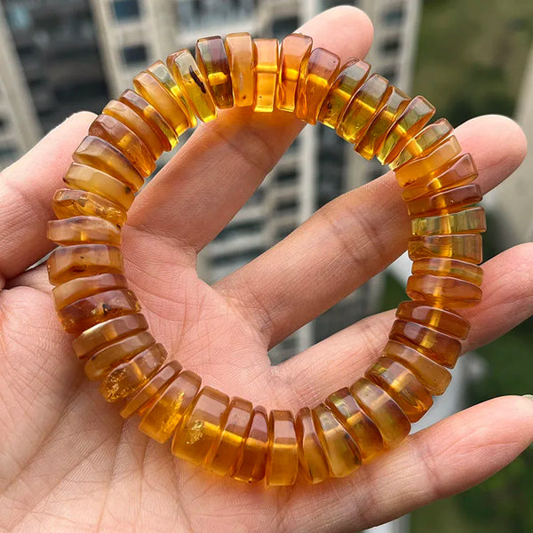 Yellow Amber Bracelet-ToShay.org