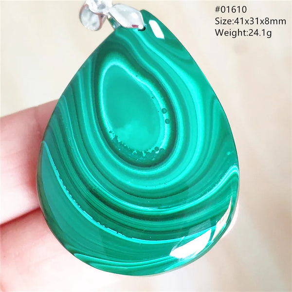 Green Malachite Pendant-ToShay.org