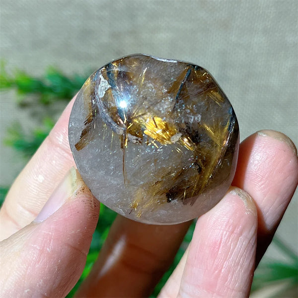 Gold Rutile Flash Quartz-ToShay.org