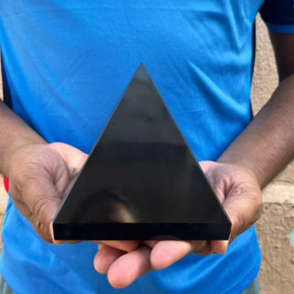 Black Tourmaline Pyramid-ToShay.org