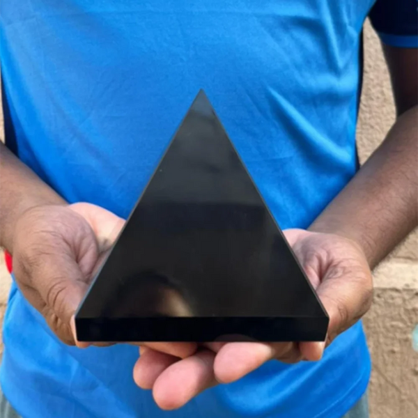 Black Tourmaline Pyramid-ToShay.org
