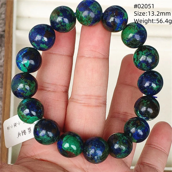 Blue Malachite Azurite Bracelet-ToShay.org