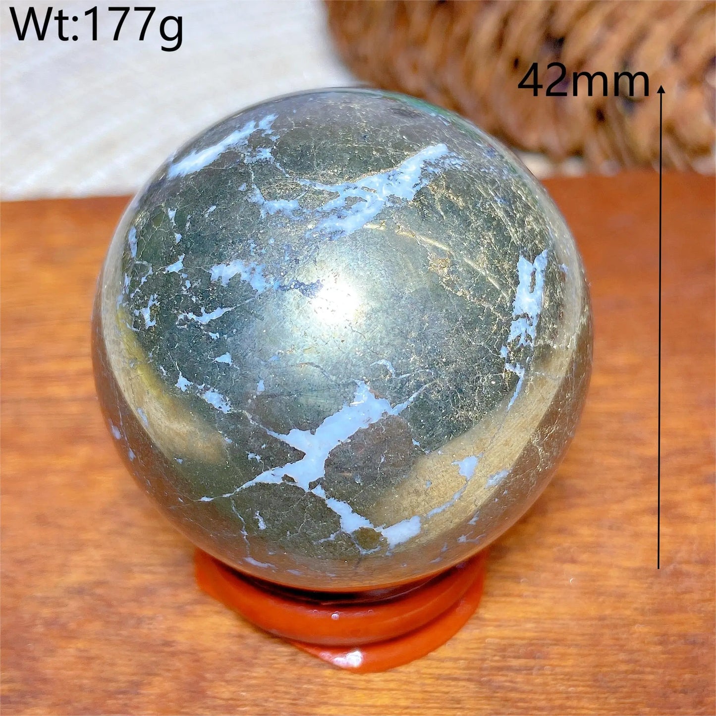 Gold Pyrite Ball-ToShay.org