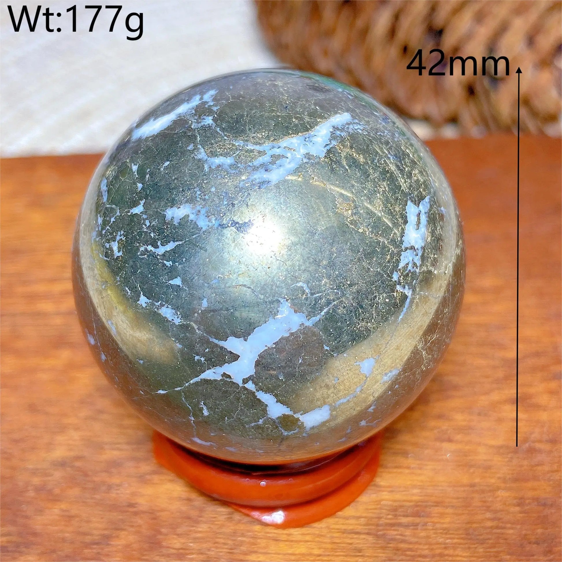 Gold Pyrite Ball-ToShay.org