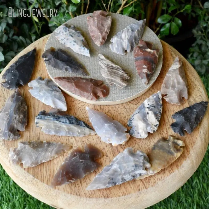 Yellow Agate Spearhead Point-ToShay.org