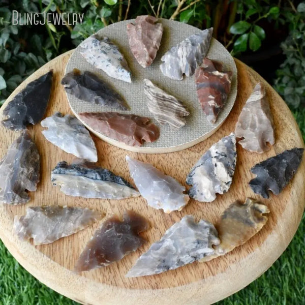 Yellow Agate Spearhead Point-ToShay.org