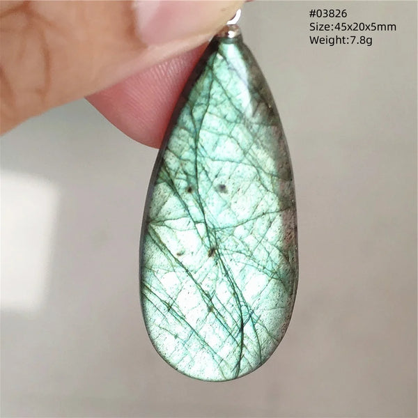 Blue Light Labradorite Pendant-ToShay.org