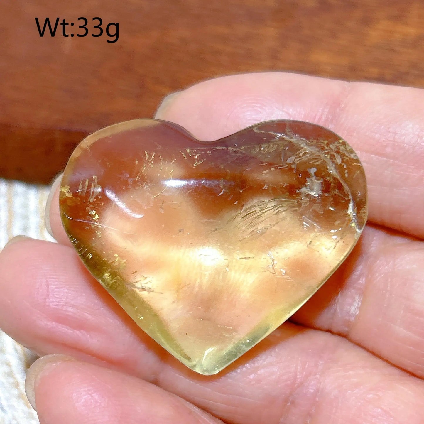 Yellow Smokey Citrine Quartz-ToShay.org