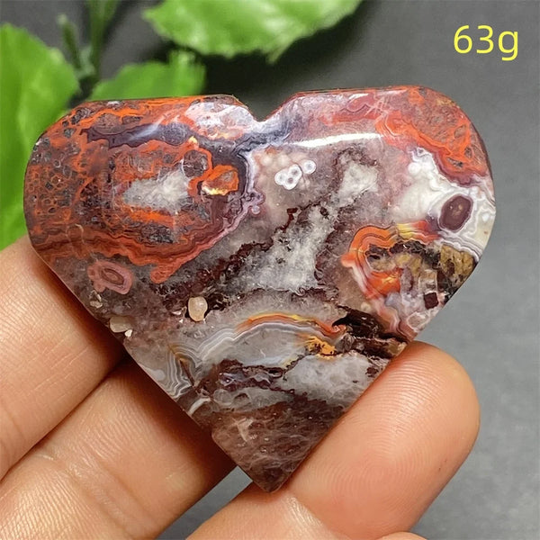 Red Agate Heart-ToShay.org