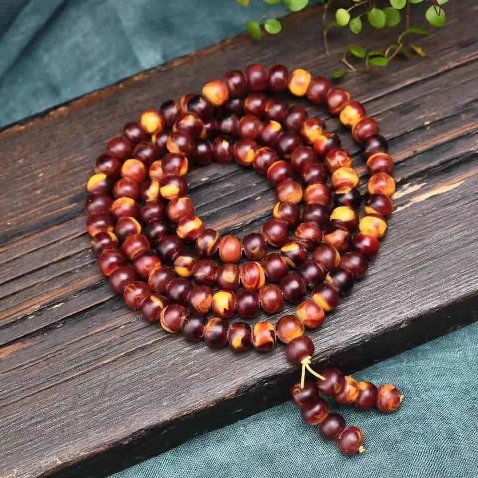 Gold Thread Dragon Beads-ToShay.org