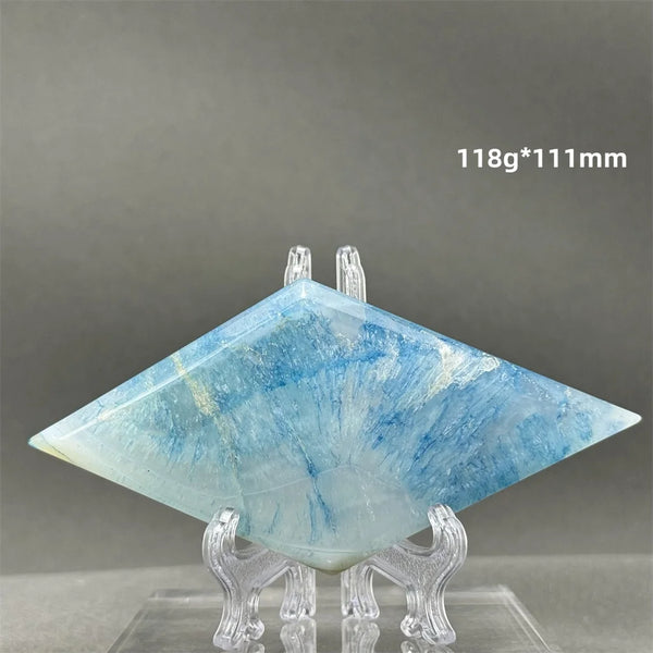 Blue Agate Rhombus-ToShay.org
