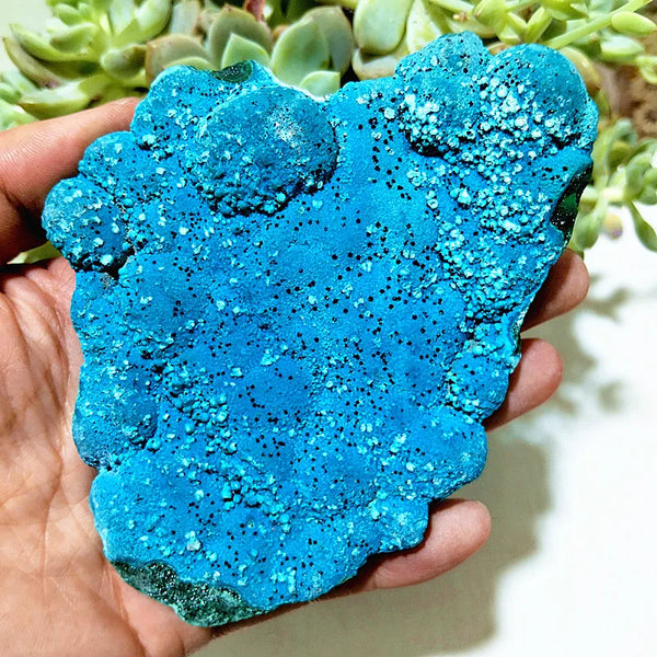 Blue Chrysocolla Crystal-ToShay.org