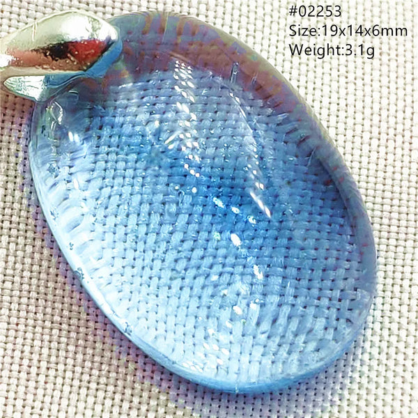 Blue Topaz Crystal Pendant-ToShay.org