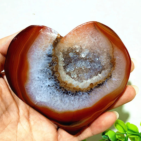 Red Agate Heart-ToShay.org