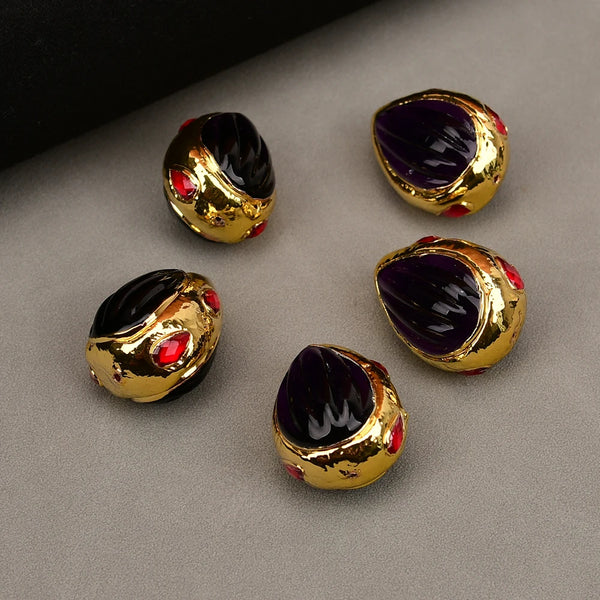 Purple Jade Beads-ToShay.org