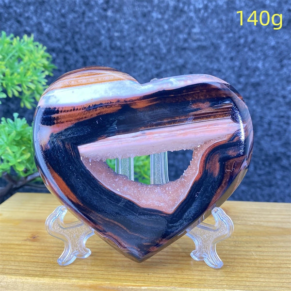 Black Agate Heart-ToShay.org