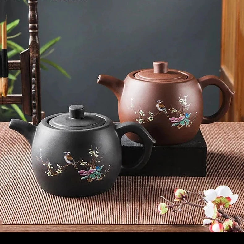 Yixing Clay Painted Teapots-ToShay.org