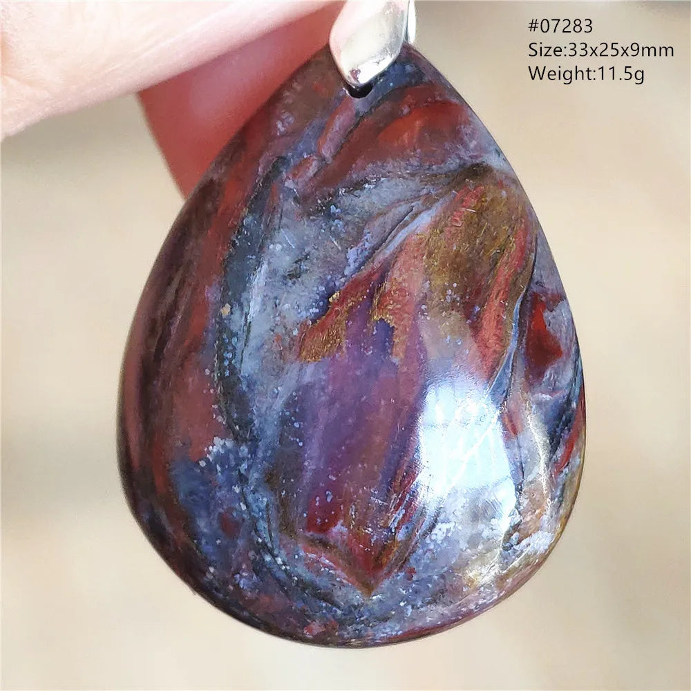 Blue Pietersite Pendant-ToShay.org