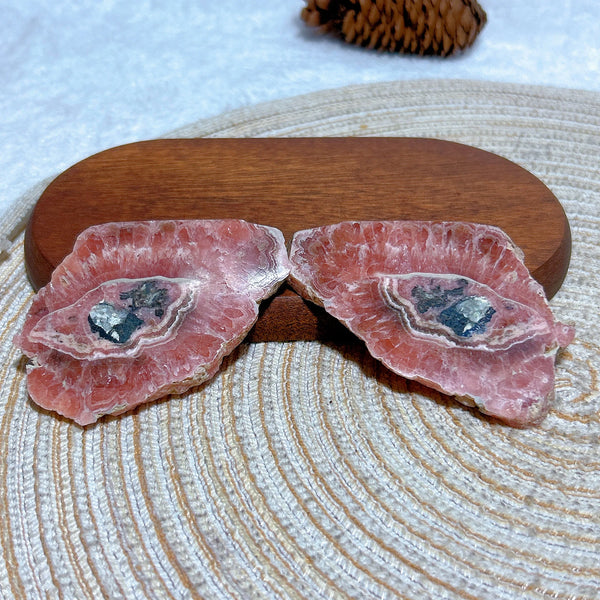 Pink Rhodochrosite Slice-ToShay.org