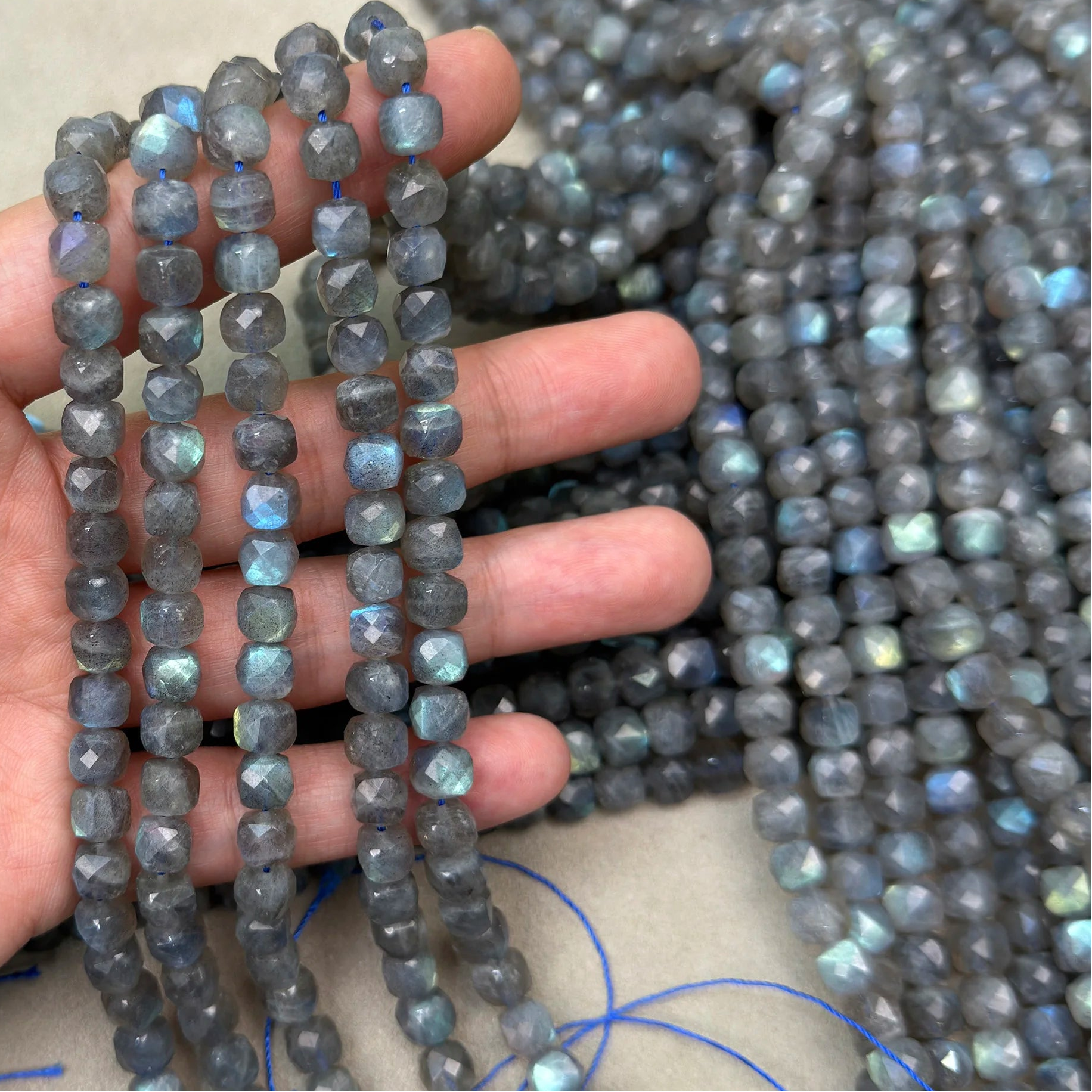 Blue Labradorite Beads-ToShay.org