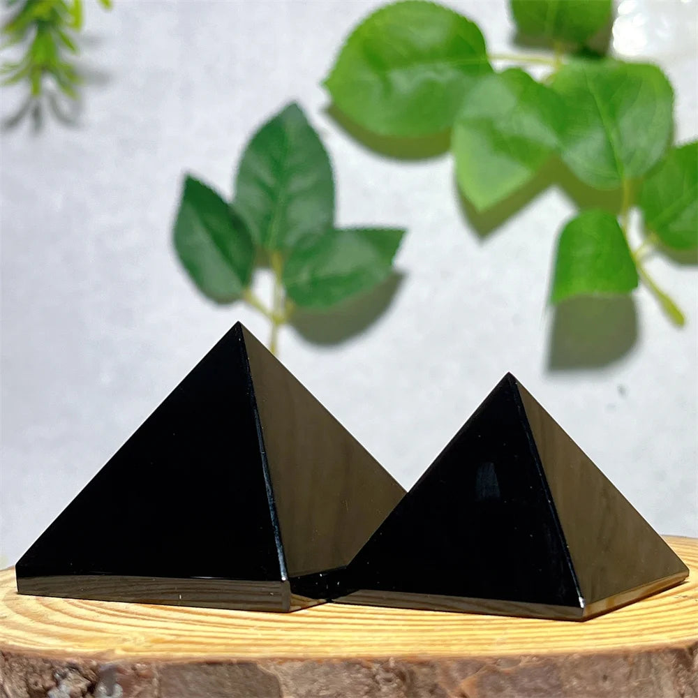 Black Obsidian Pyramid-ToShay.org