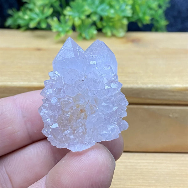 Purple Cactus Crystal Cluster-ToShay.org