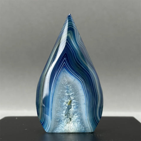 Blue Agate Torch-ToShay.org
