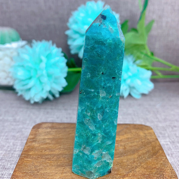 Blue Amazonite Point-ToShay.org