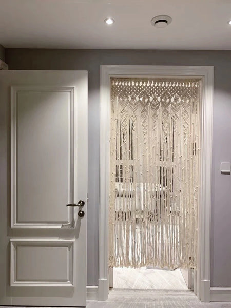 Macrame Curtain-ToShay.org