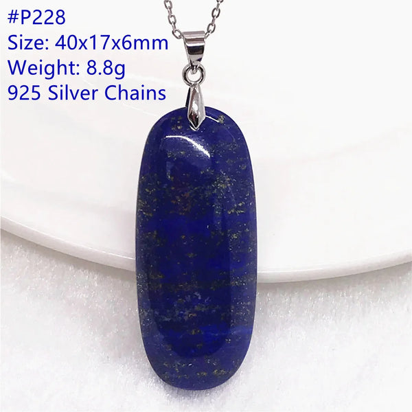 Blue Lapis Lazuli Pendant-ToShay.org