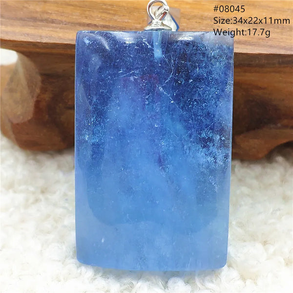 Blue Aquamarine Pendant-ToShay.org