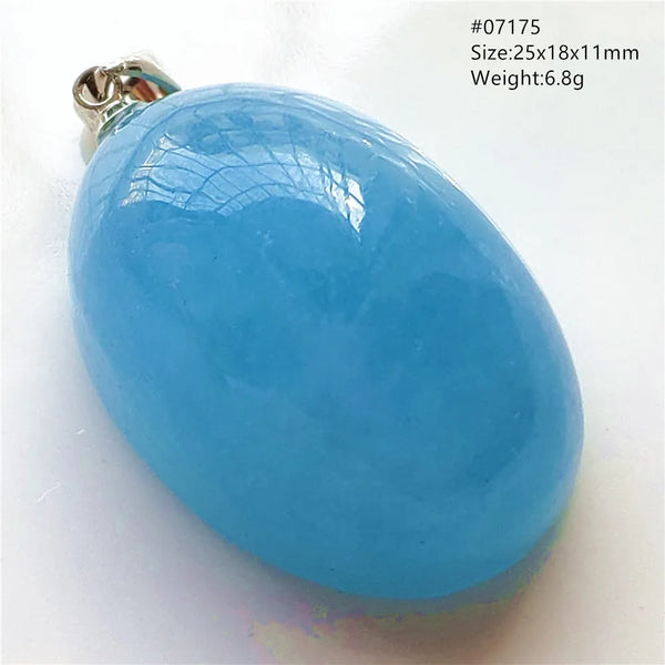 Blue Aquamarine Pendant-ToShay.org