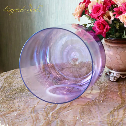 Purple Aurora Singing Bowls-ToShay.org