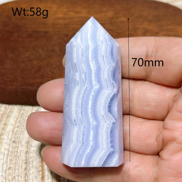 Blue Lace Agate Point-ToShay.org
