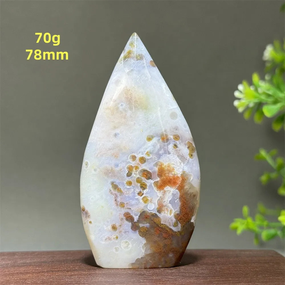 Green Marine Jasper Flame-ToShay.org
