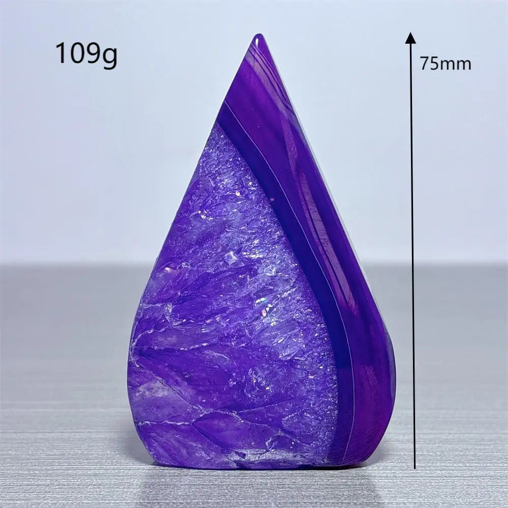 Violet Agate Torch-ToShay.org