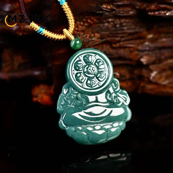 Green Jadeite Wealth God-ToShay.org