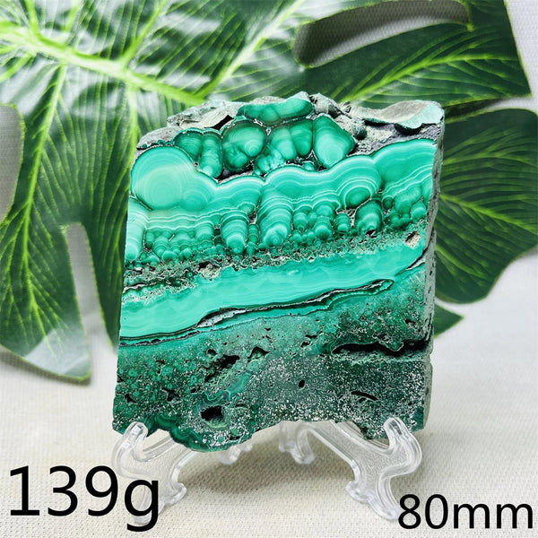 Green Malachite Slice-ToShay.org
