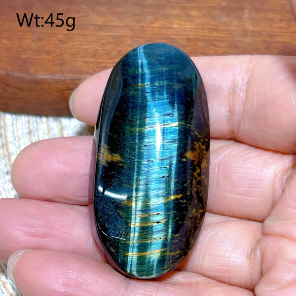 Blue Yellow Tiger Eye Stone-ToShay.org